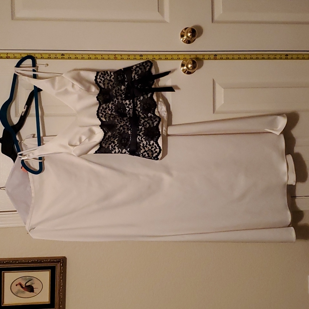 Cream formal dress